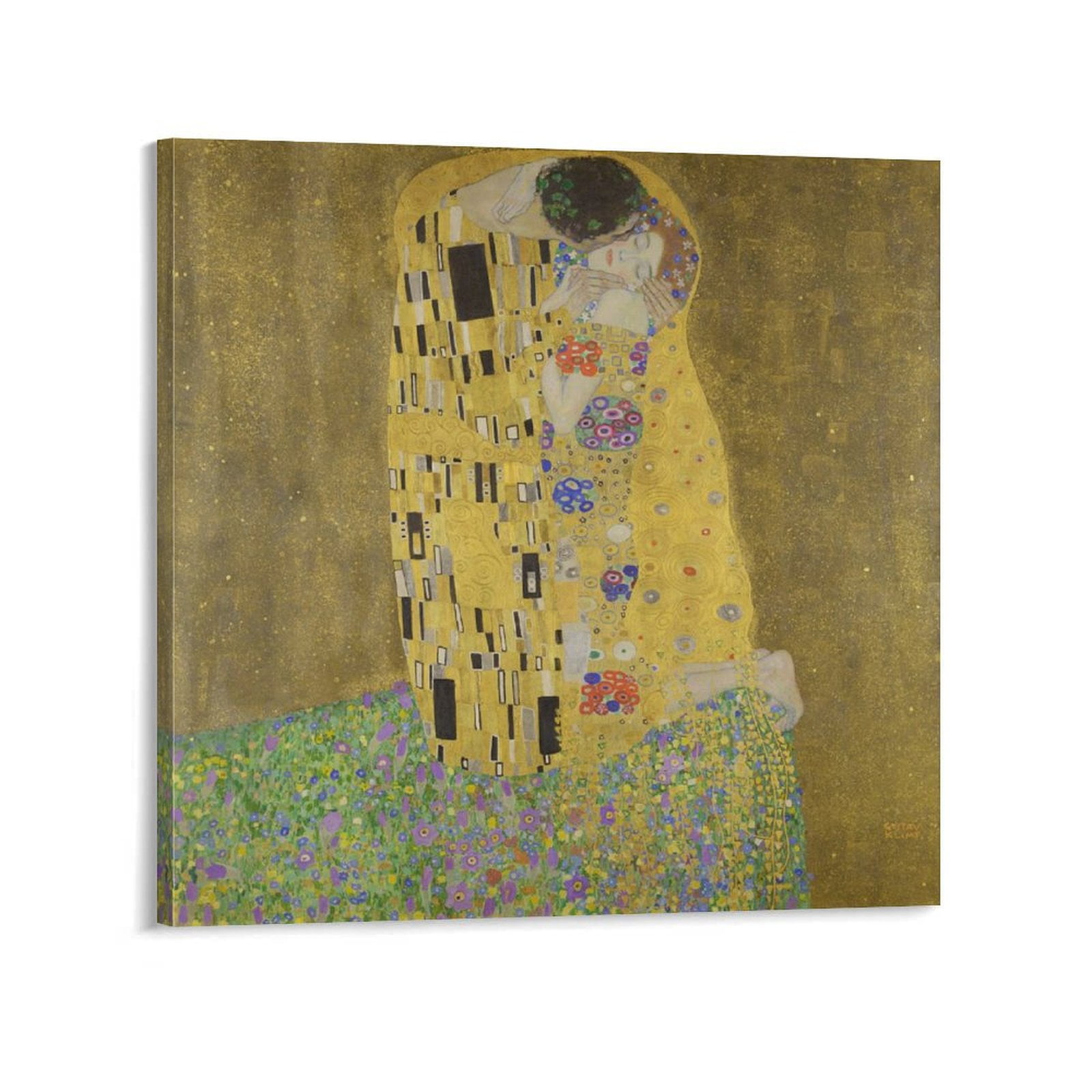 Gustav Klimt The Kiss Prints Wall Art Poster Home Decor Poster Wall Art ...
