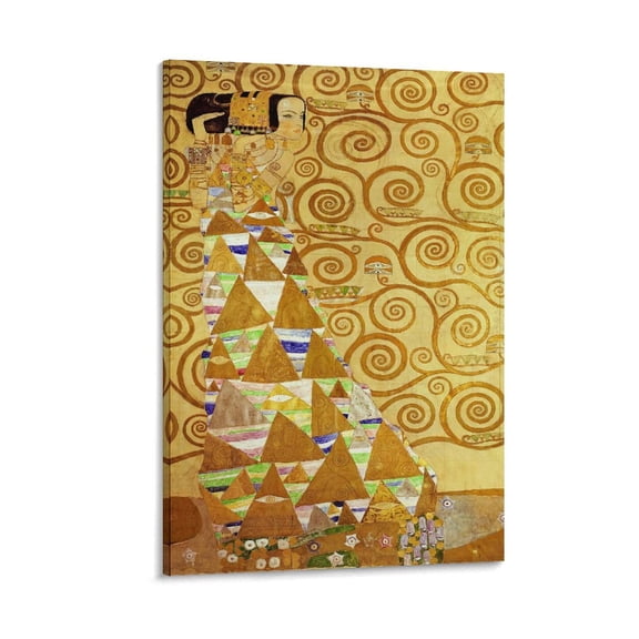 Gustav Klimt Prints Wall Art Poster Wall Art Poster Scroll Canvas Painting Picture Living Room Decor Home 20x30inch(50x75cm)