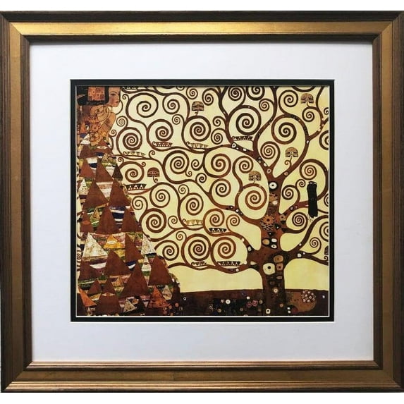 Gustav Klimt "The Expectation"- Detail (Tree of Life) CUSTOM FRAMED ART Generic