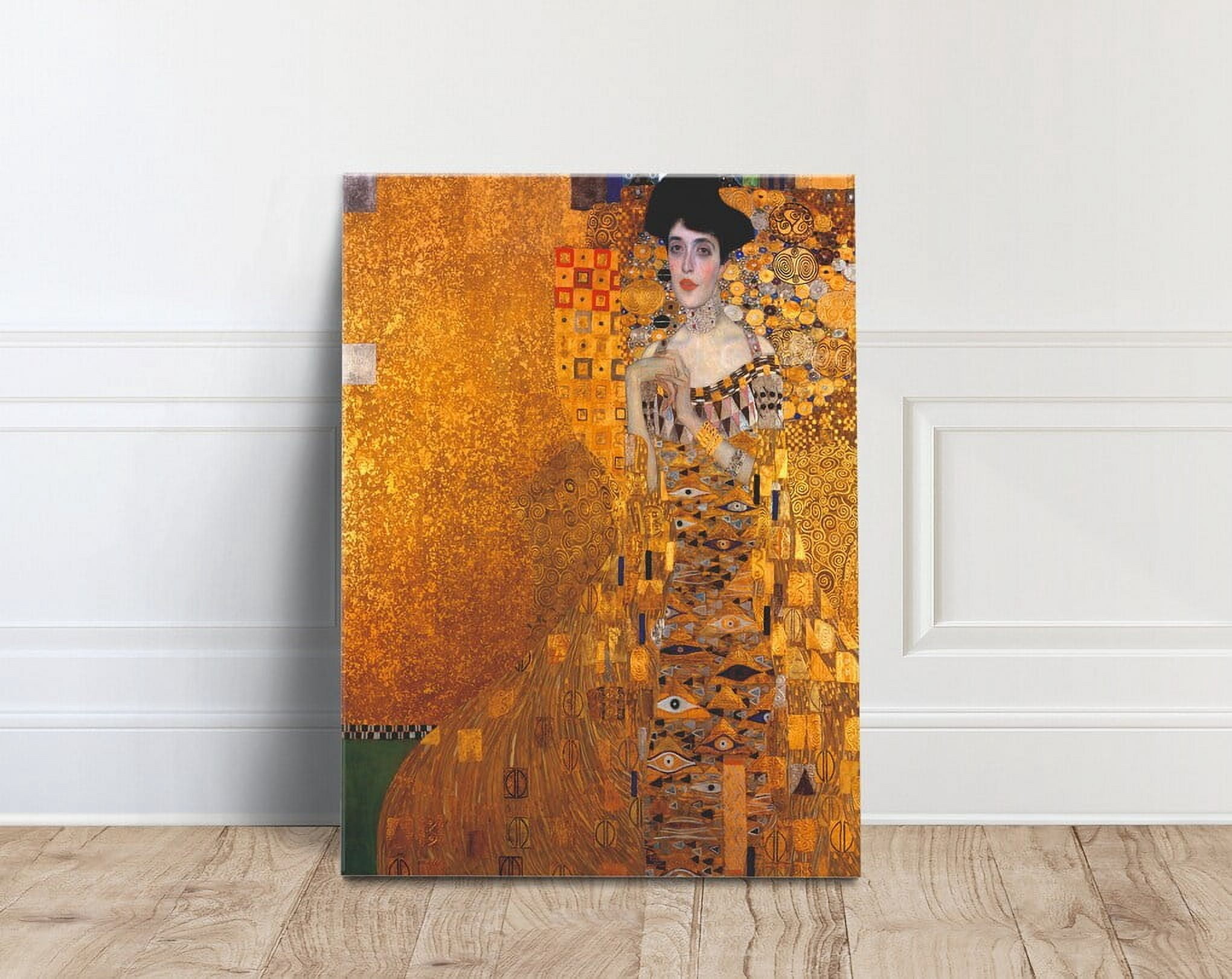 Gustav Klimt The Woman In Gold Wall Art Poster, Adele Bloch-Bauer ...