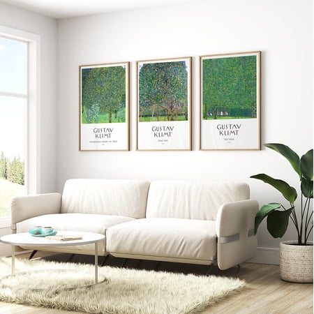 Gustav Klimt Tree Posters (Premium Giclée Art Prints of Classic Art Nouveau Paintings) Wall Art Home Decor available, Poster Only