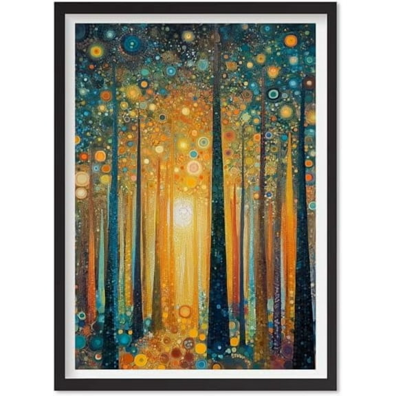 Gustav Klimt Wall Art, Gustav Klimt Print, Klimt Museum Poster, Gustav Klimt Poster, Klimt Exhibition Poster, Gustav Klimt Painting, Flower Garden, Flower Market