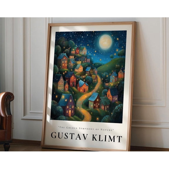 Gustav Klimt Wall art Print, Gustav Klimt poster, Gallery Wall Art, Modern Art Print, Klimt Home Decor, Art Nouveau Wall Art Print, 12x18 UNFRAMED