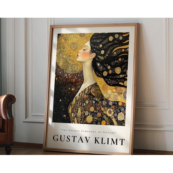 Gustav Klimt Wall art Print, Gustav Klimt poster, Gallery Wall Art, Modern Art Print, Klimt Home Decor, Art Nouveau Wall Art Print, 24x36 UNFRAMED