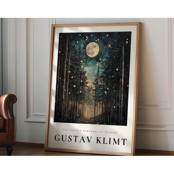 Gustav Klimt Wall art Print, Gustav Klimt poster, Gallery Wall Art, Modern Art Print, Klimt Home Decor, Art Nouveau Wall Art Print, 8x12 UNFRAMED