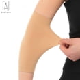 thumbnail image 1 of Gustave 1 Pair Compression Arm Sleeves Tattoo Cover Up Sleeves,Forearm Concealer Support Elbow Braces for Men&Women (Beige), 1 of 9