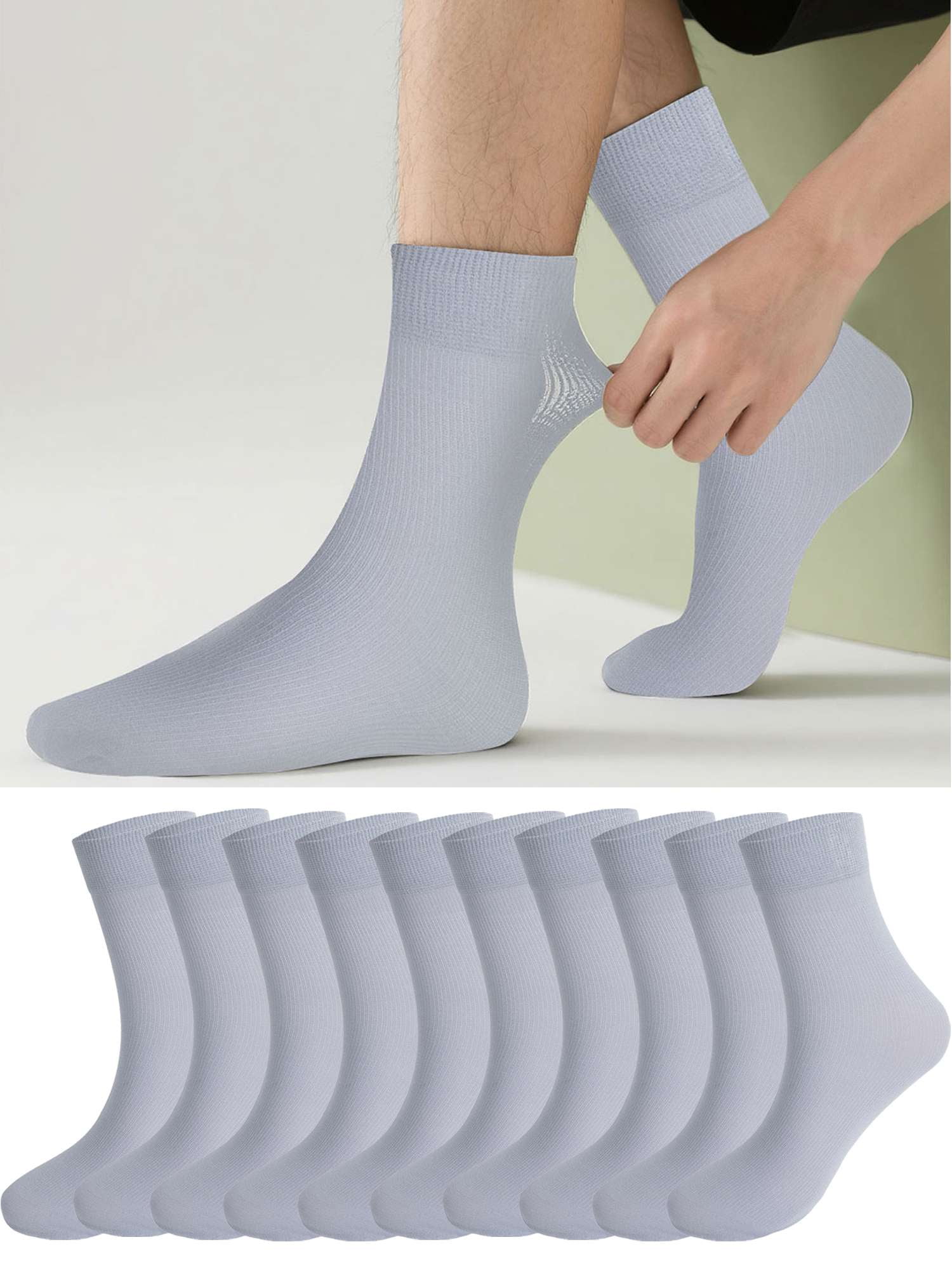 silk dress socks Black Tuxedo Socks, L (EU 44-47) preferably cold (30 or 40 maximum) with a spin cycle between 600 and 1000 rpm) Dsgzkk Mens Thin Dress Socks