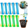 thumbnail image 1 of Gustave 10Pcs Self Watering Planter Insert, Plant Self Watering Spikes Auto Drippers Irrigation Devices with Slow Release Control Valve Switch "Green", 1 of 9