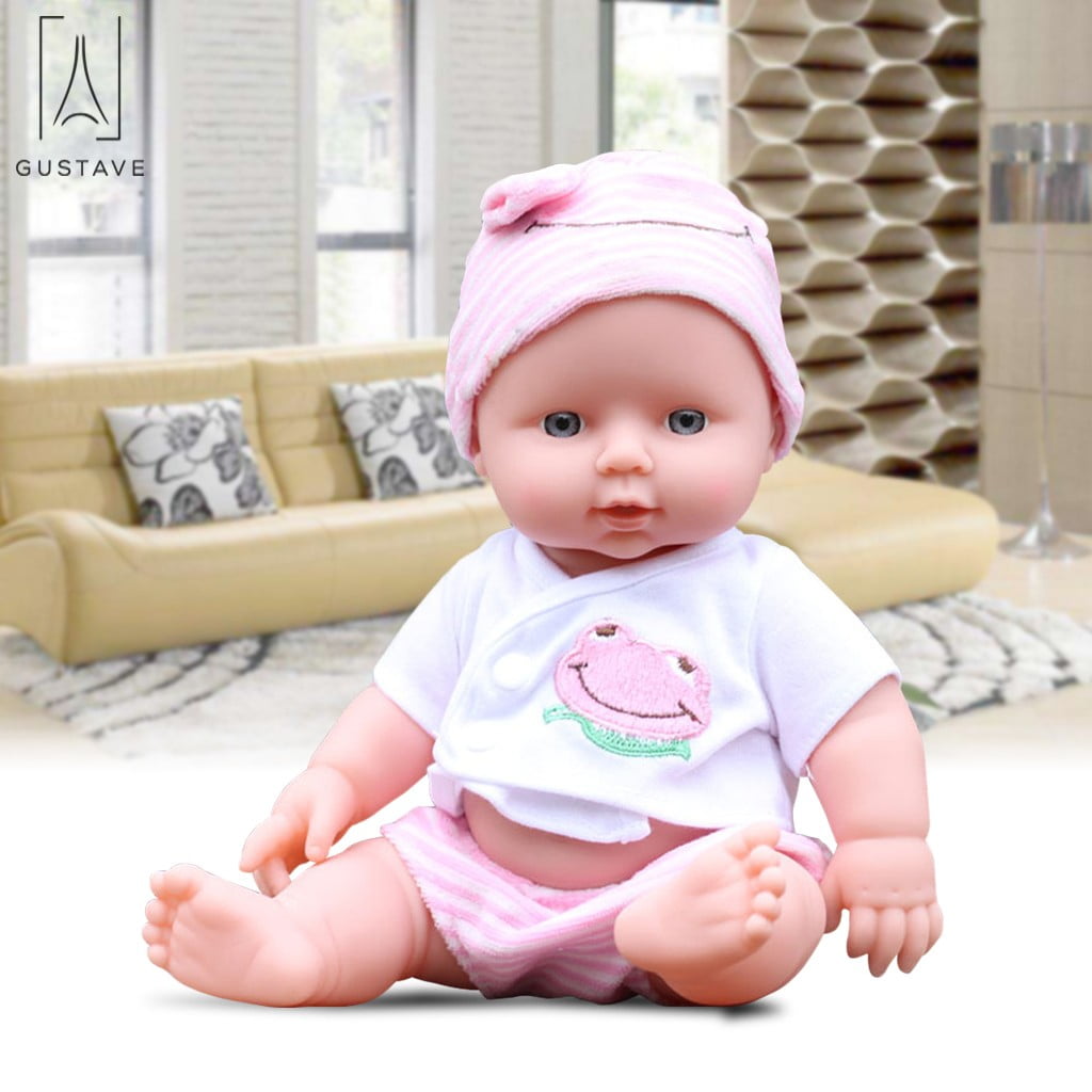 Vintage 1:12 Miniature Dollhouse Rubber Baby Doll Figurine – The