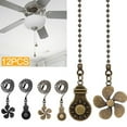 thumbnail image 1 of Gustave 12Pcs Ceiling Fan Pull Chain Extender Beaded Ball Pull Chains Extension 12 Inch Fan Pull Chain Bronze Pendant Ornament with Connector, 1 of 9
