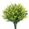 thumbnail image 1 of Gustave 16 Bundles Artificial Flowers Outdoor UV Resistant Fake Plants Faux Lavender Flower for Outside Porch Indoor Home Window Vase Decoration, 1 of 8