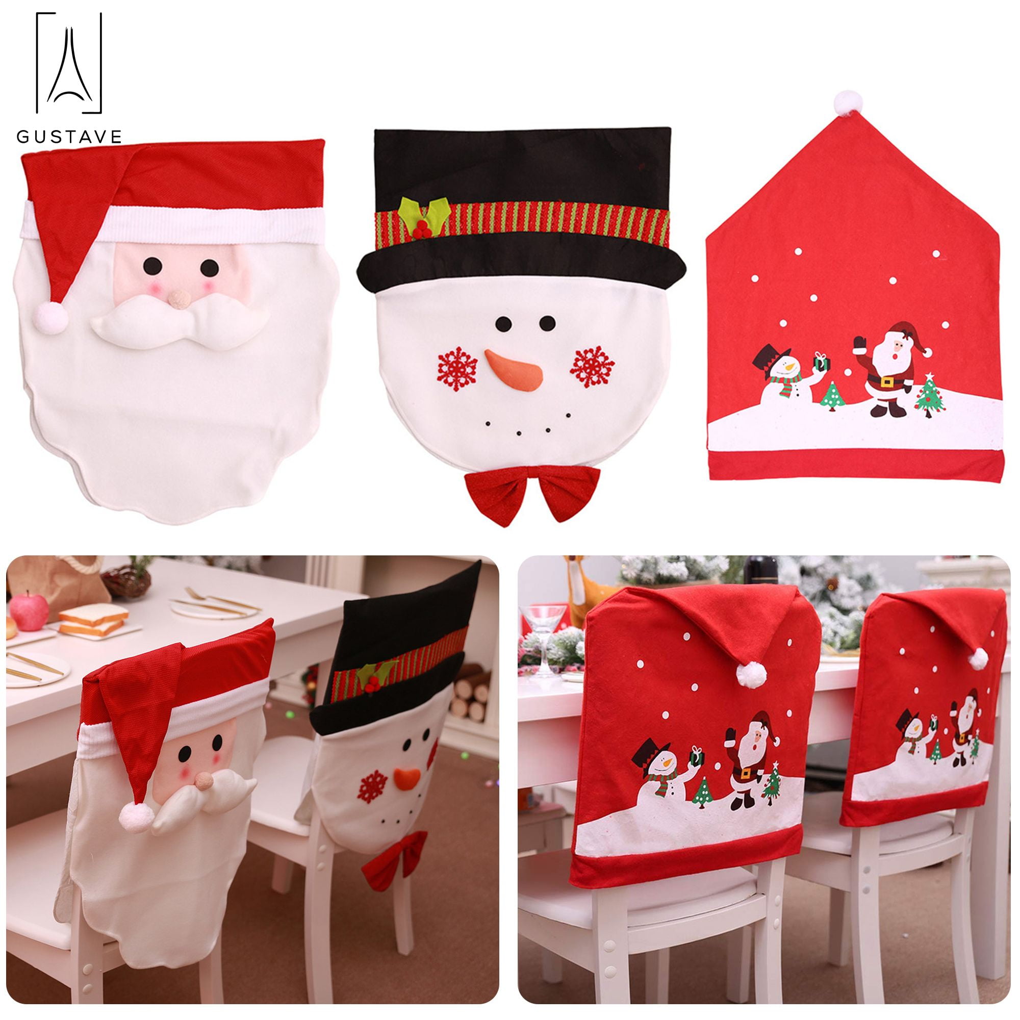 Snowman chair back covers sale