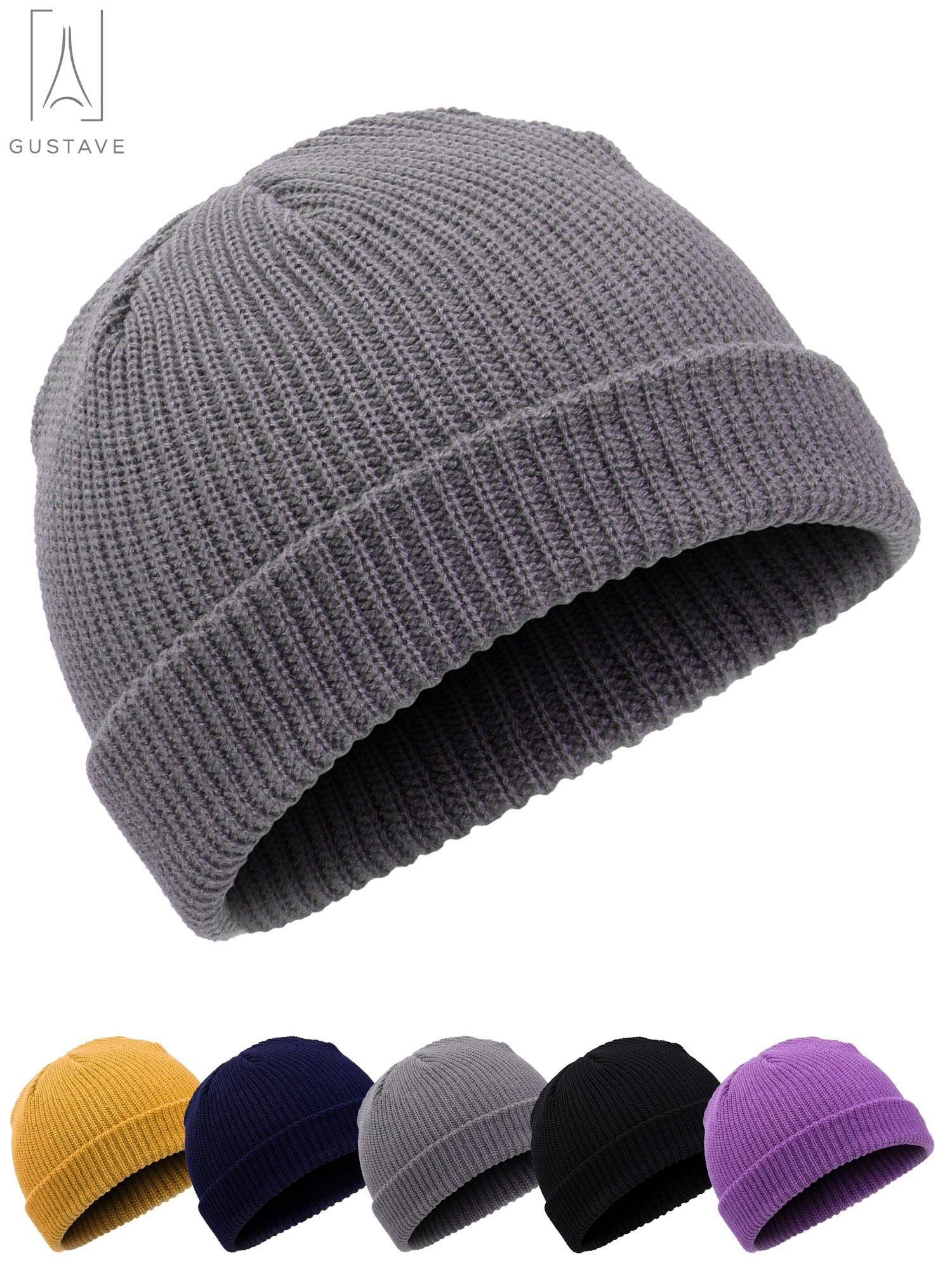 Gustave-2-Pack-Beanie-Hat-Men-  display picture 3