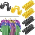 thumbnail image 1 of Gustave 20Pcs Clothes Hanger Connector Hooks Double-Sided Cascading Hanger Hooks Heavy Duty Plastic Hanger Extender Clip Space Saving Organizer for Closet, 1 of 8