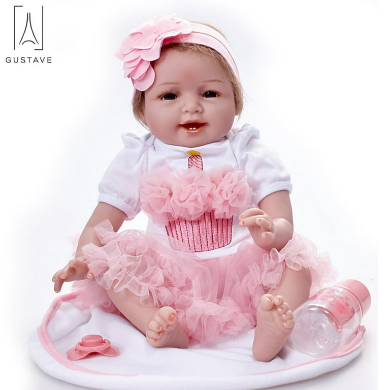 New Hot Selling Baby Toys Lifelike Cute Soft Silicone Vinyl Reborn