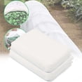 thumbnail image 1 of Gustave 2Pcs Plant Covers Freeze Protection Fabric Floating Row Cover Reusable Frost Cloth Blanket Garden Insect Pest Netting Sun Protection for Winter Outdoor Plants Fruits Vegetables, 4.9'x16.4', 1 of 9
