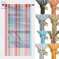 thumbnail image 1 of Gustave 3.3FT * 6.6FT Door String Curtain Wall Panel Fringe Window Room Divider Glitter Tassel Screen Ribbon Curtains for Wedding Home Party Decor "White", 1 of 11