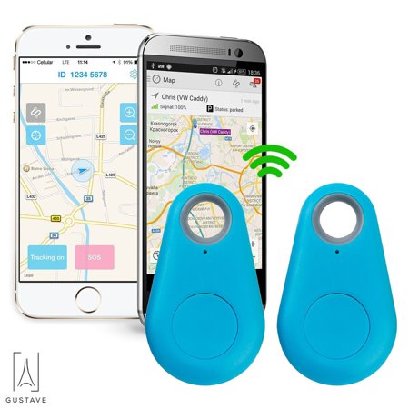 Gustave 3 Piece Smart Bluetooth Tracker GPS Locator Car Key Wallet Pet Dog Auto Finder Alarm Wireless Bluetooth Track Device Lost Reminder