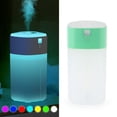 thumbnail image 1 of Gustave 350ml Cool Mist Air Humidifier with 7 Color Changing LED Lights, Desktop Quiet Aromatherapy Essential Oil Diffuser Auto Shut-Off for Home Office Bedroom Car "Green", 1 of 9