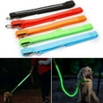 thumbnail image 1 of Gustave 4 Feet LED Dog Leash USB Rechargeable Safety Adjustable Flashing Nylon Dogs Leash for Walking, Training Lead for Large, Medium & Small Dogs, Green, 1 of 8