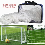 Gustave 5.9 X 3.9ft Portable Football Soccer Goal Net, Full Size Soccer Goal Nets Outdoor Backyard Sport Match Training For Kids 5.9 X 3.9ft