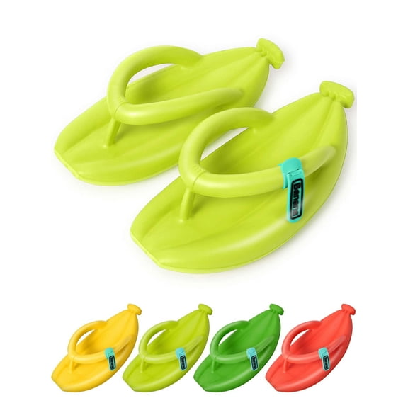 Gustave Anti Slip Flip Flops House Shower Slippers Open Toe Cloud Slides Quick Drying Comfy Banana Sandal for Women Men Beach Bath Slipper "Women 9-10 / Men 7-8"