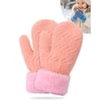 thumbnail image 1 of Gustave Baby Toddler Mittens Gloves Boys Girls Lined Fleece Winter Kids Warm Gloves Unisex Infant Gloves "Pink", 1 of 5