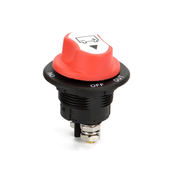 Gustave Battery Disconnect Switch 200/100A Battery Isolator Power Cut Off Master Switch for Cars Marine/Boat Off Road Vehicle Trucks RV ATV