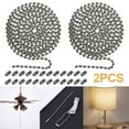 thumbnail image 1 of Gustave Bronze and Silver Multi-theme Ceiling Fan Scroll, 1 of 8