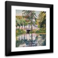 thumbnail image 1 of Gustave Cariot 20x24 Black Modern Framed Museum Art Print Titled - Moulin De Perigny (&nbsp;1912), 1 of 5