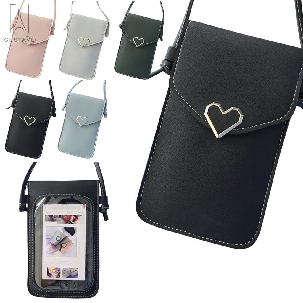 Small Cross-Body Stylish PU Leather Mobile Cell Phone Holder Pocket Purse  Wallet Mini Shoulder Bags at Rs 592 in New Delhi
