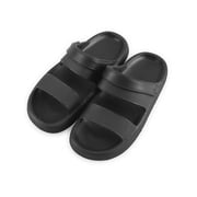 Gustave Clouds Anti-Slip Slippers for Women and Men, Shower Bathroom Slides Sandals House Slippers Comfort Thick Sole Slides, Women 13-14 / Men 11-12