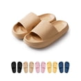 thumbnail image 1 of Gustave Clouds Anti-Slip Slippers for Women and Men, Shower Bathroom Slides Sandals House Slippers Comfort Thick Sole Slides, Women 9-10 / Men 7-8, 1 of 9