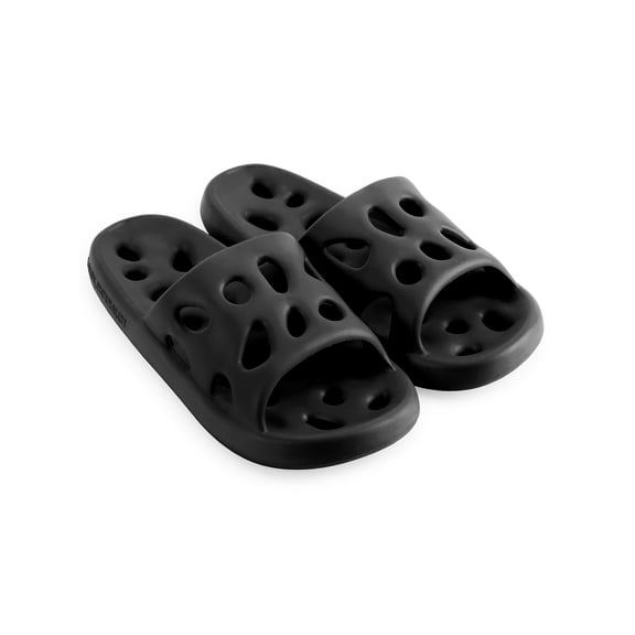 Gustave Clouds Anti-Slip Slippers for Women and Men, Shower Bathroom Slides Sandals House Slippers Comfort Thick Sole Slides, Women 9-10 / Men 7-8