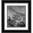 thumbnail image 1 of Gustave Dore 2x Matted 20x24 Black Ornate Framed Art Print 'Crusade against the moors of Granada', 1 of 2
