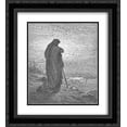thumbnail image 1 of Gustave Dore 2x Matted 20x24 Black Ornate Framed Art Print 'The Prophet Amos', 1 of 2