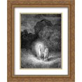 thumbnail image 1 of Gustave Dore 2x Matted 20x24 Gold Ornate Framed Art Print 'Beatrice & Virgil', 1 of 2
