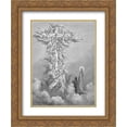 thumbnail image 1 of Gustave Dore 2x Matted 20x24 Gold Ornate Framed Art Print 'The Cross', 1 of 2