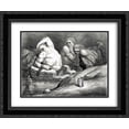 thumbnail image 1 of Gustave Dore 2x Matted 24x20 Black Ornate Framed Art Print 'The Inferno, Canto 31, lines 82'84: ôThis proud one Would of his strength against almighty Jove Make trial,ö', 1 of 2