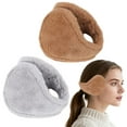 thumbnail image 1 of Gustave Ear Muffs for Winter Men Women 2 Pack Adjustable Ear Warmers Outdoor Warm Fuzzy Soft Ear Covers for Cold Weather, 1 of 8