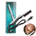 thumbnail image 1 of Gustave Hot Beard Straightener Comb Electric Heated Hair Styling Brush Travel Portable Straightening Comb for Men Hair Beard, 1 of 8