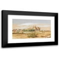 thumbnail image 1 of Gustave Joseph Noël 18x11 Black Modern Framed Museum Art Print Titled - Chateau De Suscinio, Morbihan (Brittany) (ca. 1850-60), 1 of 5