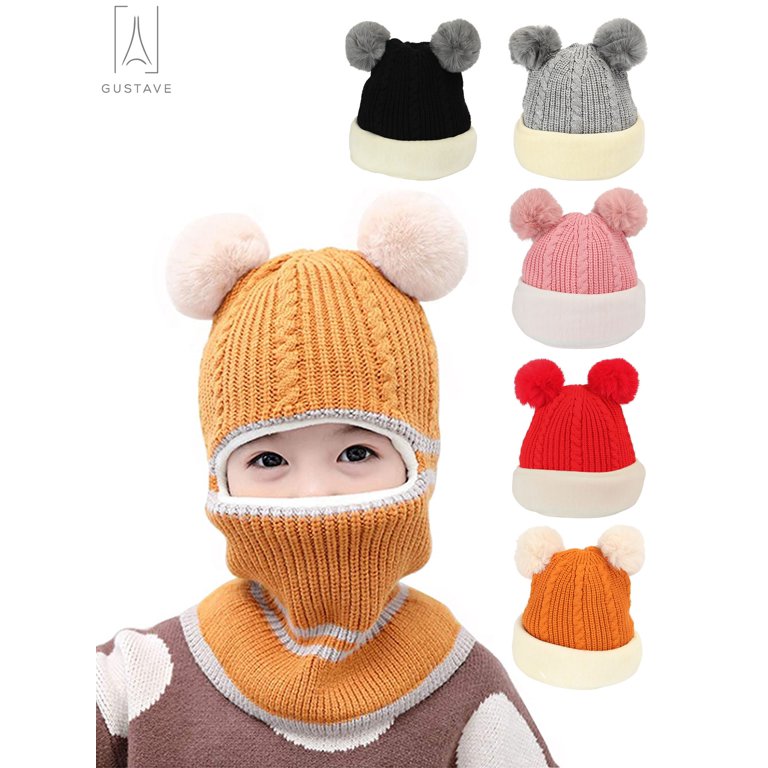 LGB KNIT CAP with SKULL KIDS 子供-