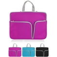 thumbnail image 1 of Gustave Laptop Bag Sleeve Case 11/14/15 Inch Waterproof Slim Computer Carrying Bag Notebook Protective Cover Handbag Briefcase with Handles for Men Women "Purple", 1 of 8