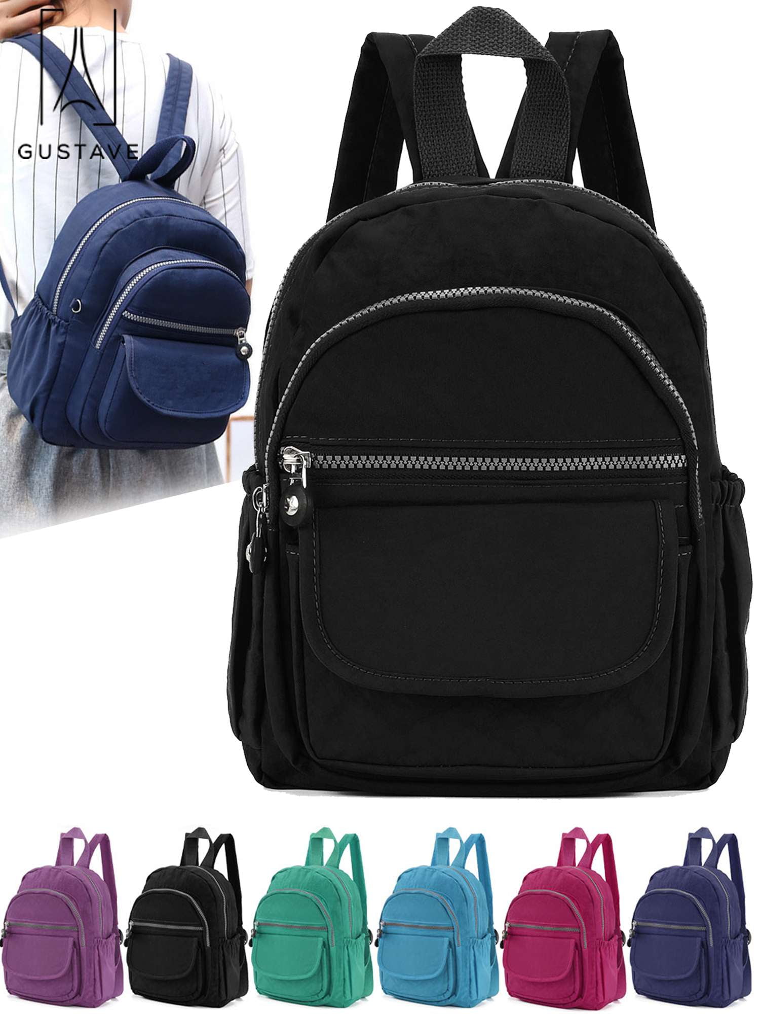 Cheruty Mini Backpack Women Leather Small Backpack Purse for Teen Girl  Travel Backpack Cute School Bookbags Ladies Satchel Bags Beige - Walmart.com