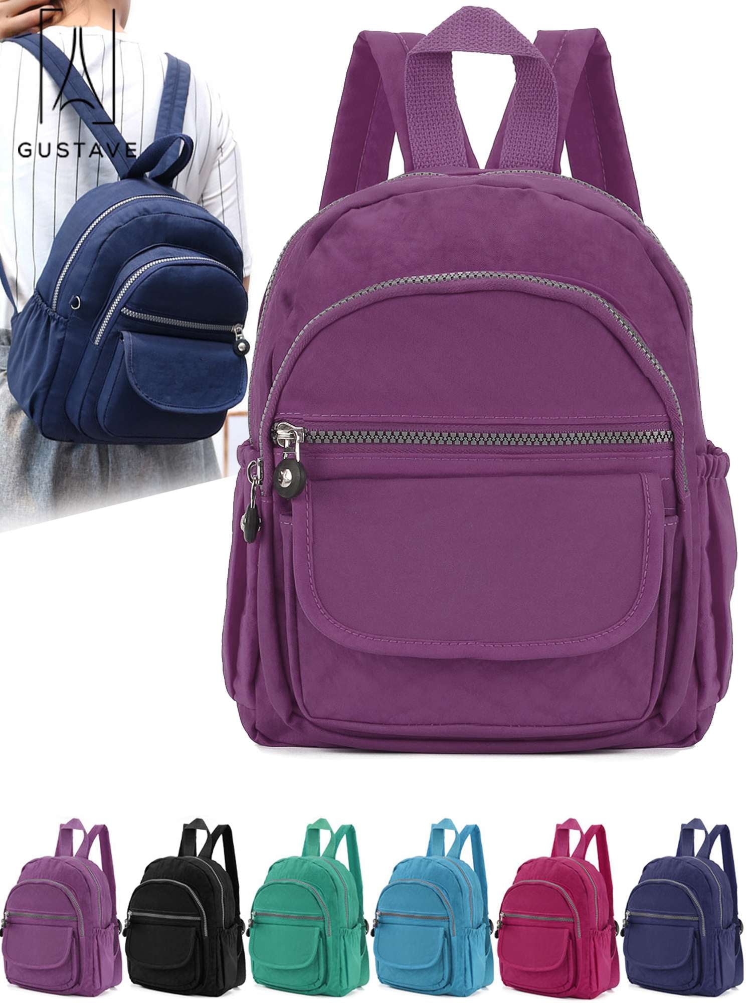 Mini Backpack for Women Girls Lightweight Small Purse Travel Daypack Cute Mini Backpacks For Women Fashionable Small PU Leather  main image 3
