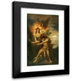 thumbnail image 1 of Gustave Moreau 12x18 Black Modern Framed Museum Art Print Titled - Jacob and the Angel (1874-1878), 1 of 5