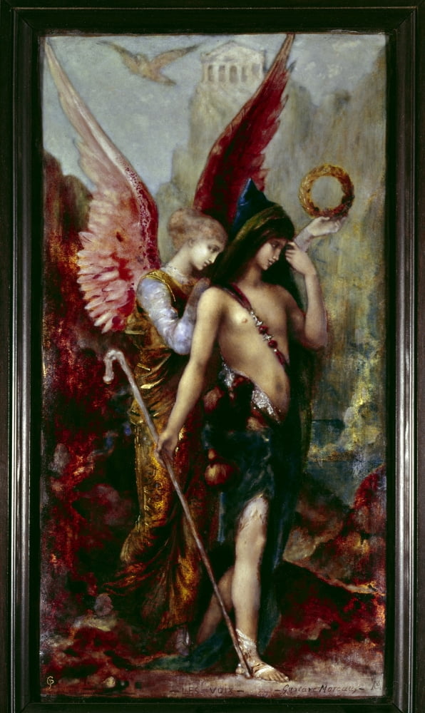 Gustave Moreau (1826-1898) French School Canvas Art - (18 x 24)