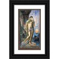 thumbnail image 1 of Gustave Moreau 9x14 Black Ornate Wood Framed Double Matted Museum Art Print Titled: Song of Songs, 1 of 5