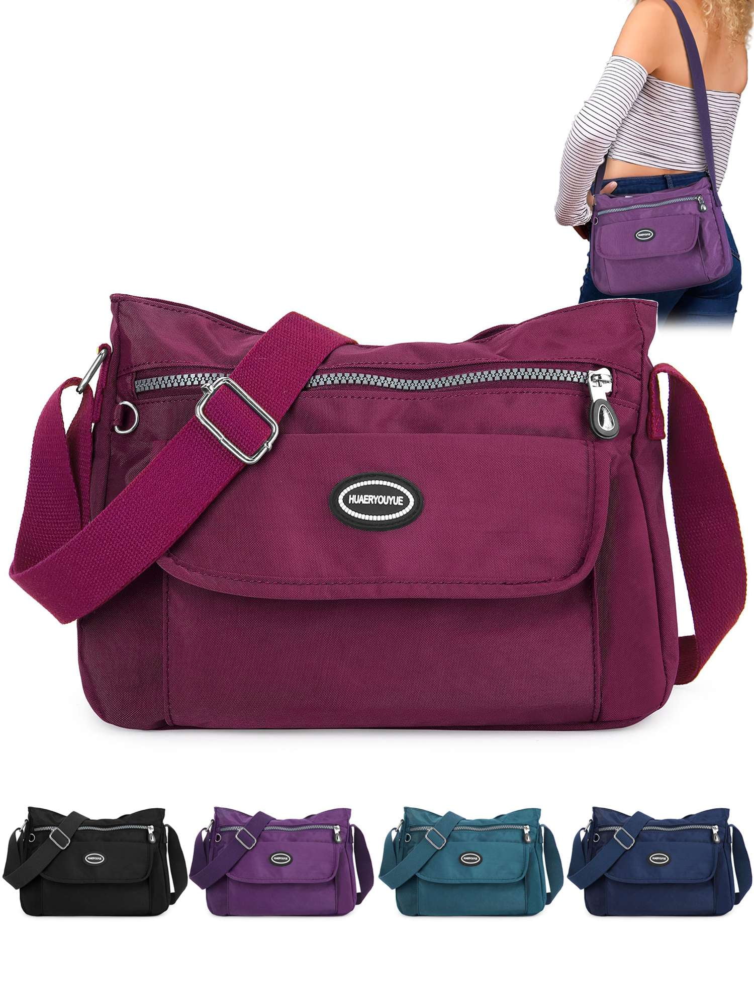 Gustave Nylon Crossbody Bag for Women Waterproof Shoulder Handbag Purse ...